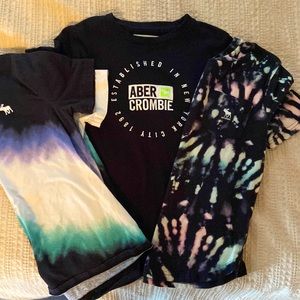 A&F kids Bundle of shirts